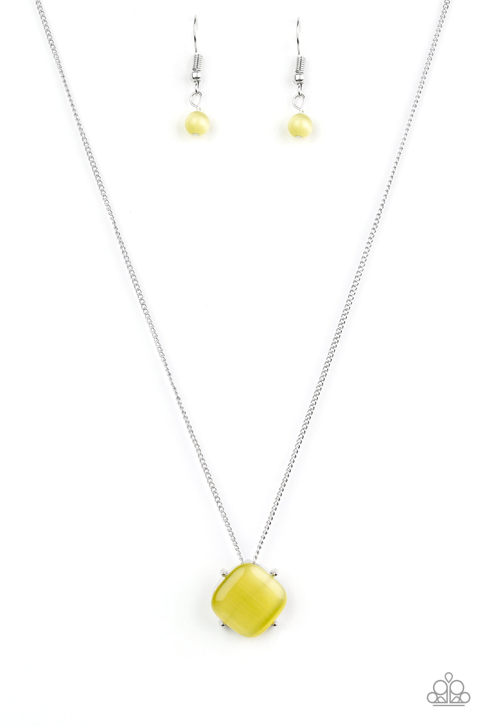 Paparazzi You GLOW Girl - Yellow Necklace