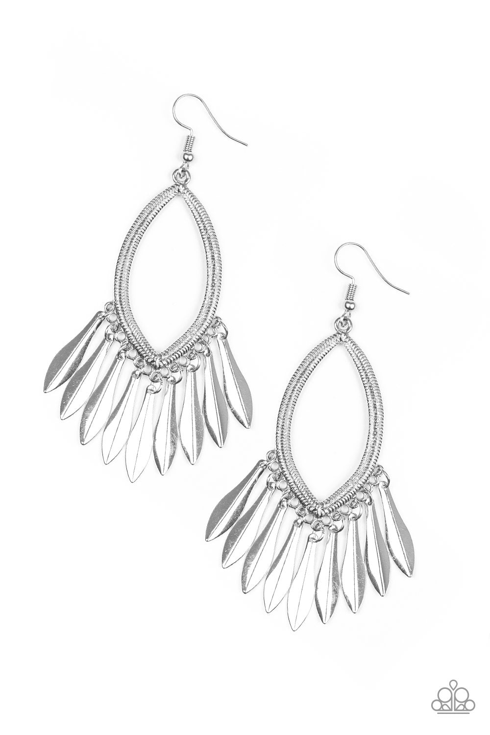 Paparazzi My FLAIR Lady - Silver Earring