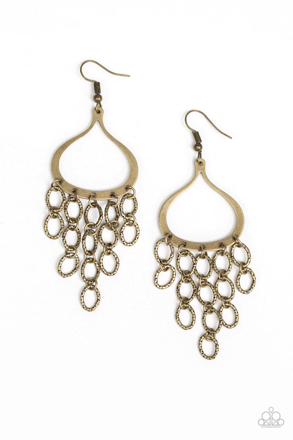 Paparazzi Total Net Revenue - Brass Earring