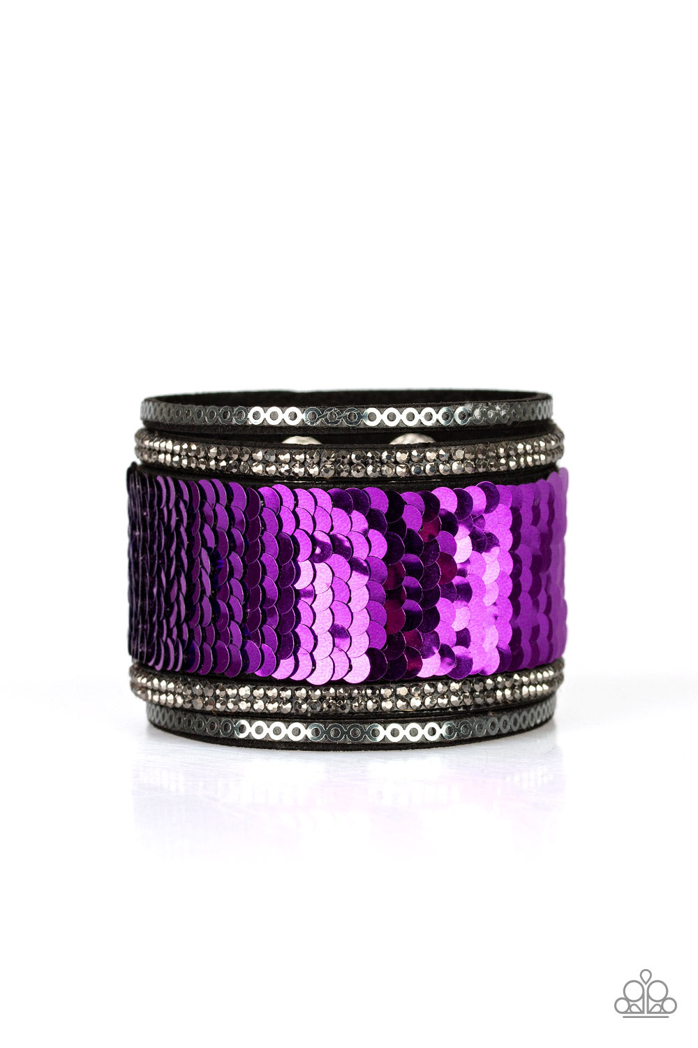 Paparazzi Heads Or MERMAID Tails - Purple Bracelet