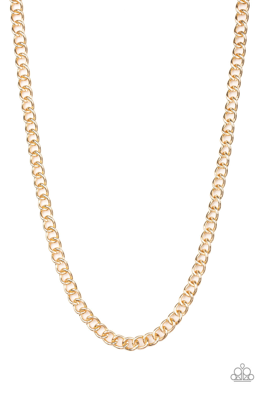 Paparazzi Full Court - Gold Necklace