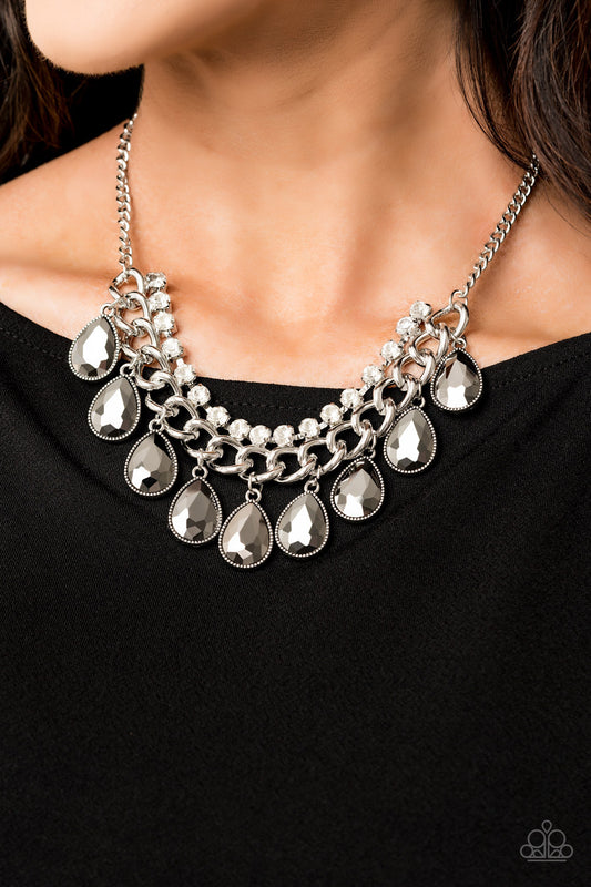 Paparazzi All Toget-HEIR Now - Silver Necklace