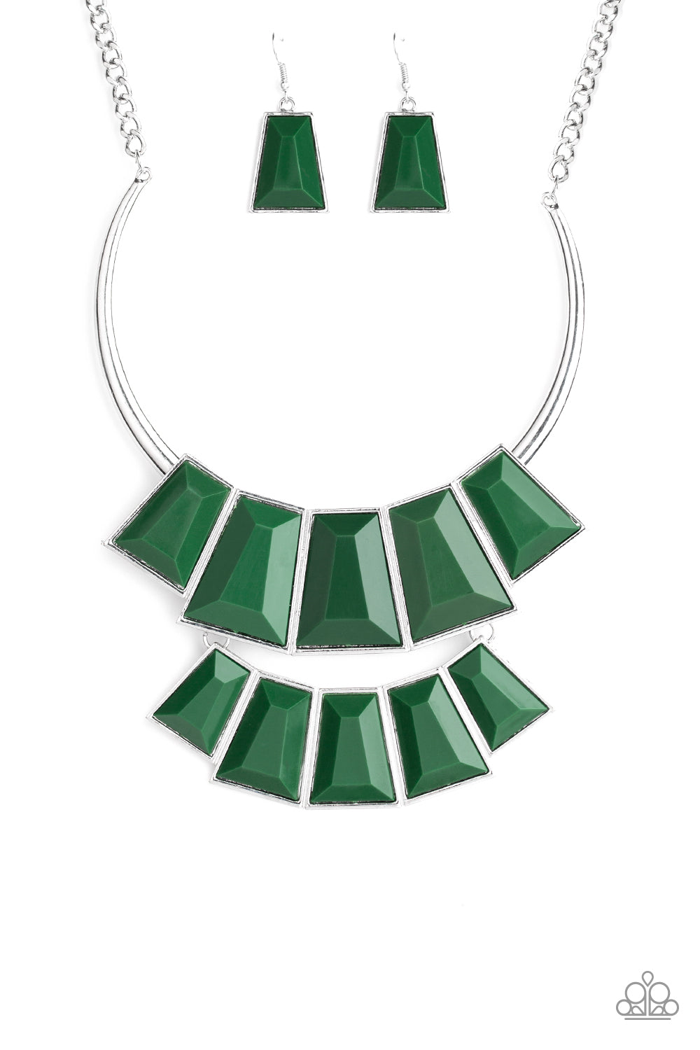 Paparazzi Lions, TIGRESS, and Bears - Green Necklace