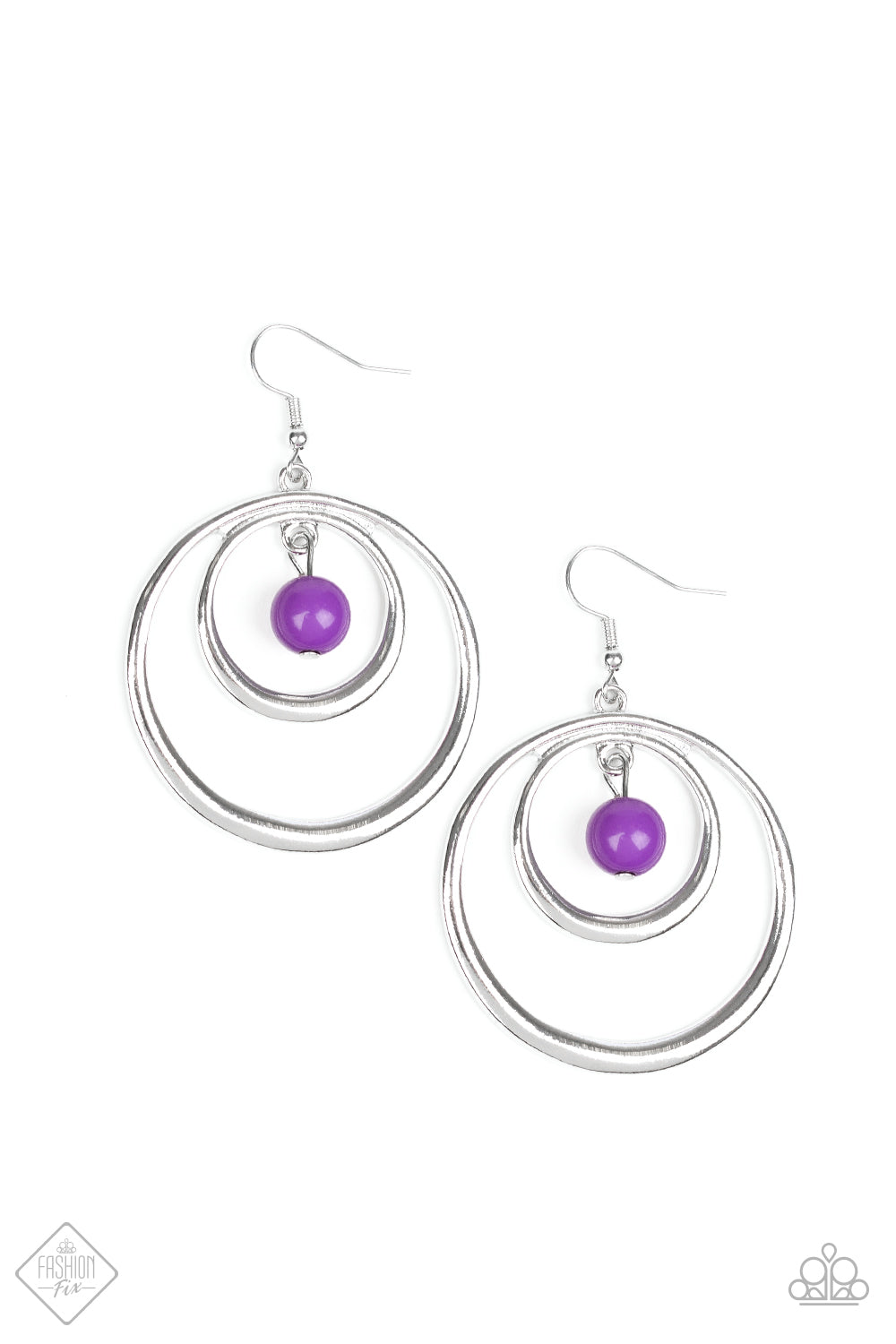 Paparazzi Diva Pop - Purple Earring