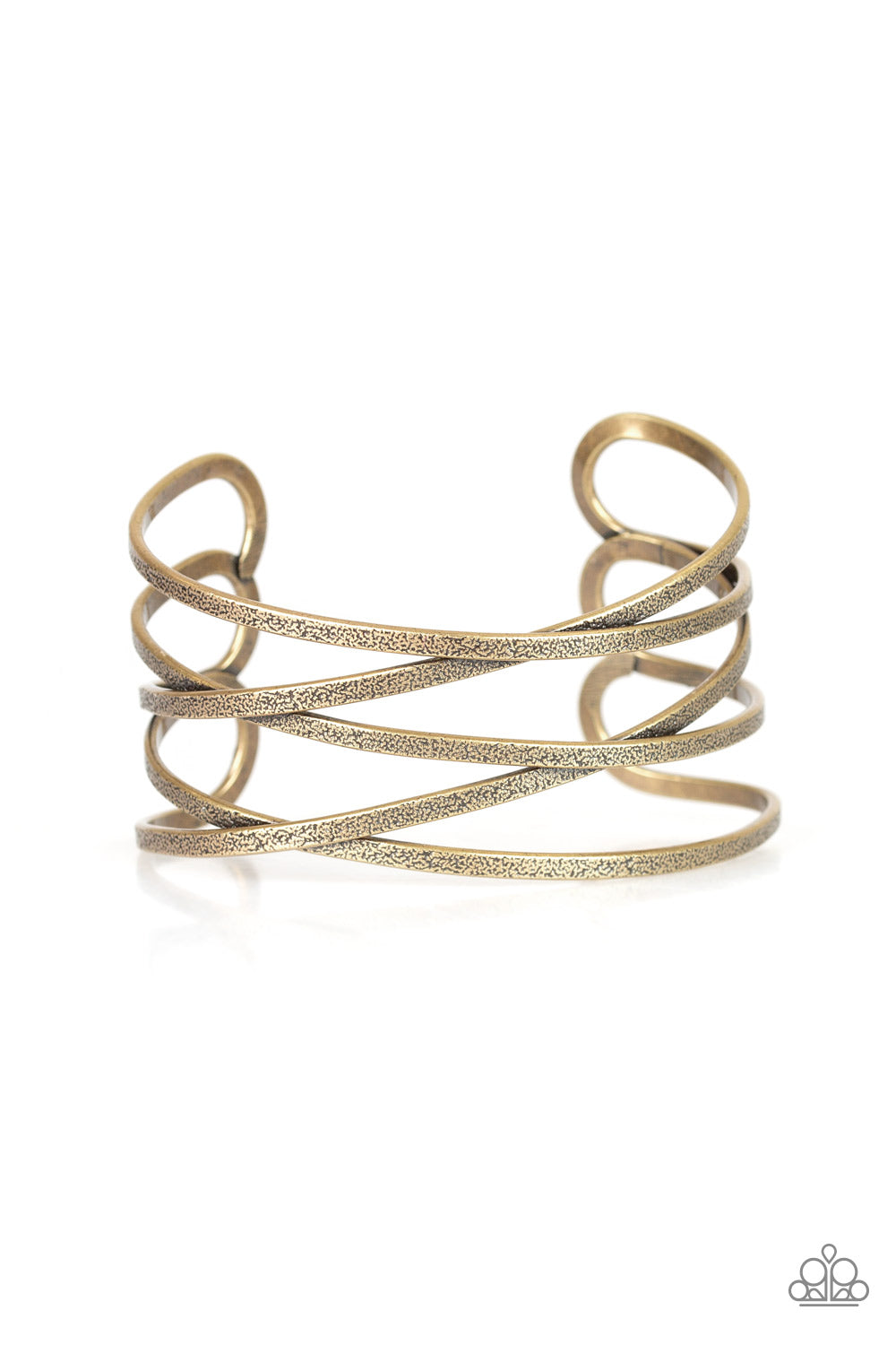 Paparazzi Karmic Connection - Brass Bracelet