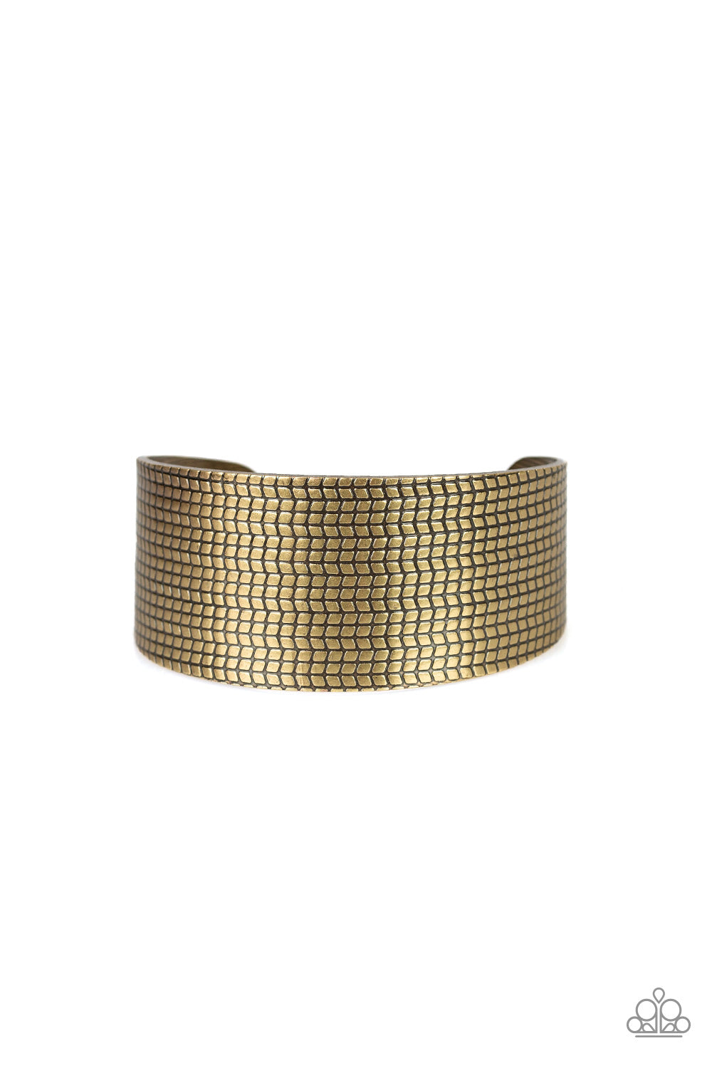 Paparazzi Texture Trailblazer - Brass Bracelet