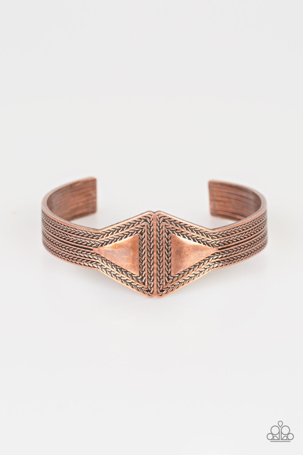 Paparazzi Zen Den - Copper Bracelet