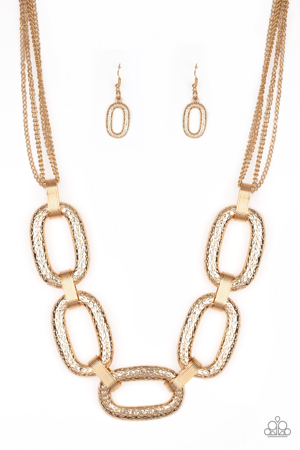 Paparazzi Take Charge - Gold Necklace