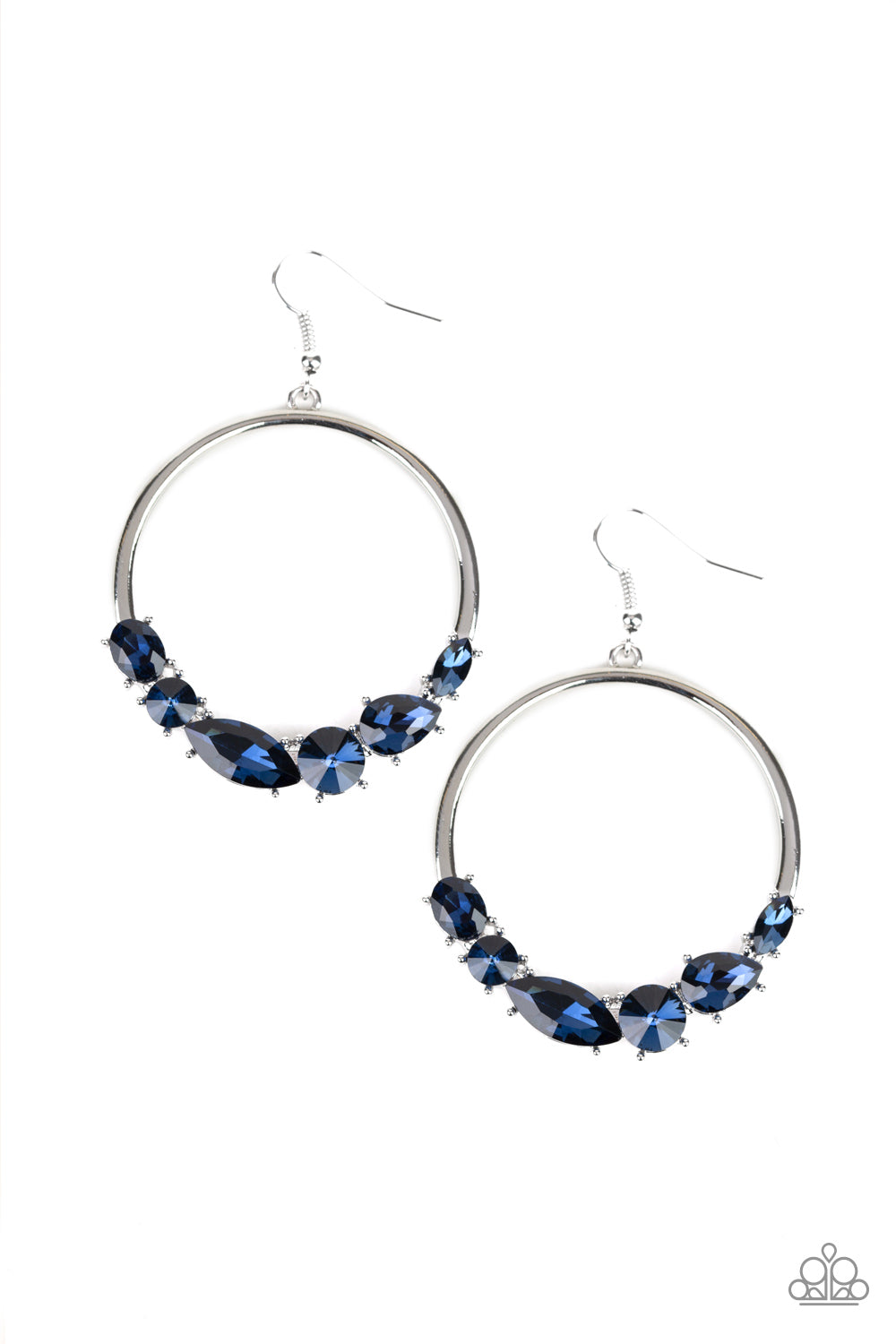 Paparazzi Legendary Luminescence - Blue Earring