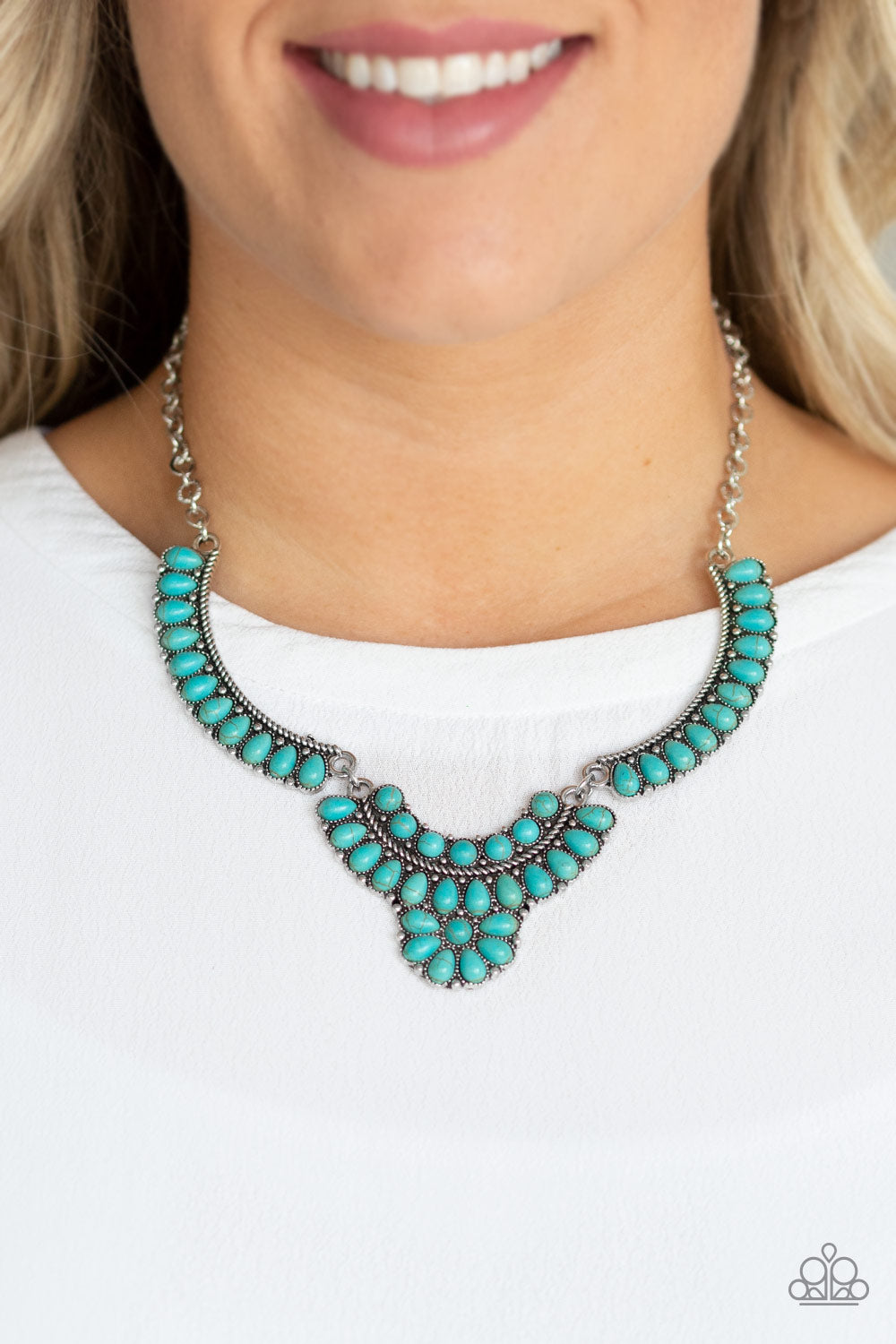 Paparazzi Omega Oasis - Blue Necklace