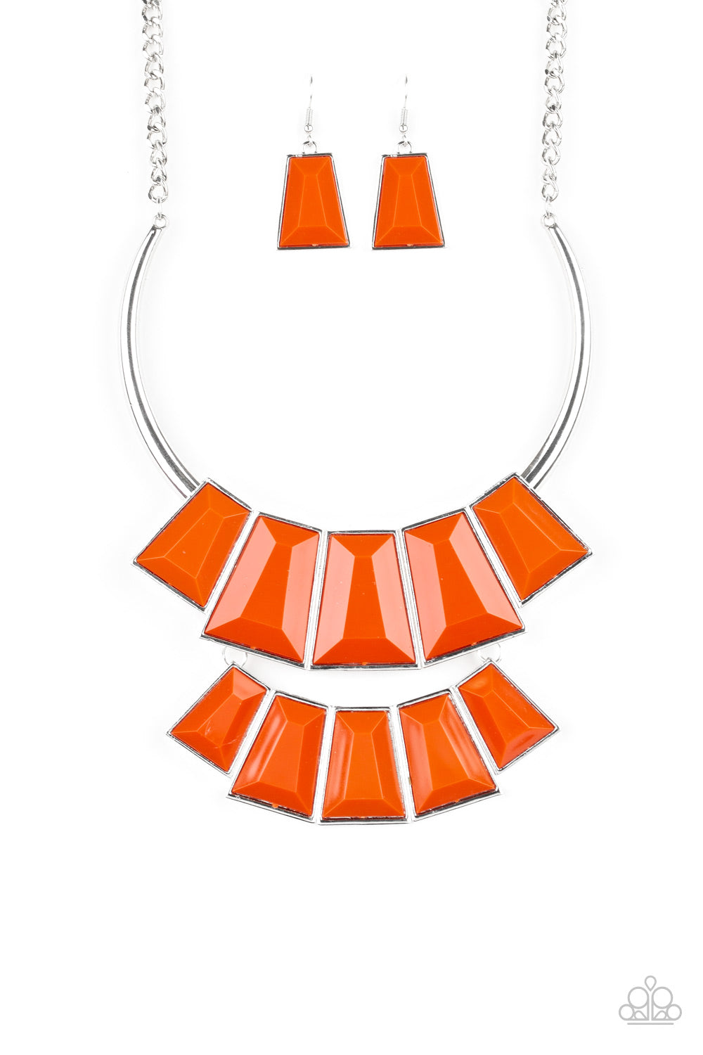 Paparazzi Lions, TIGRESS, and Bears - Orange Necklace