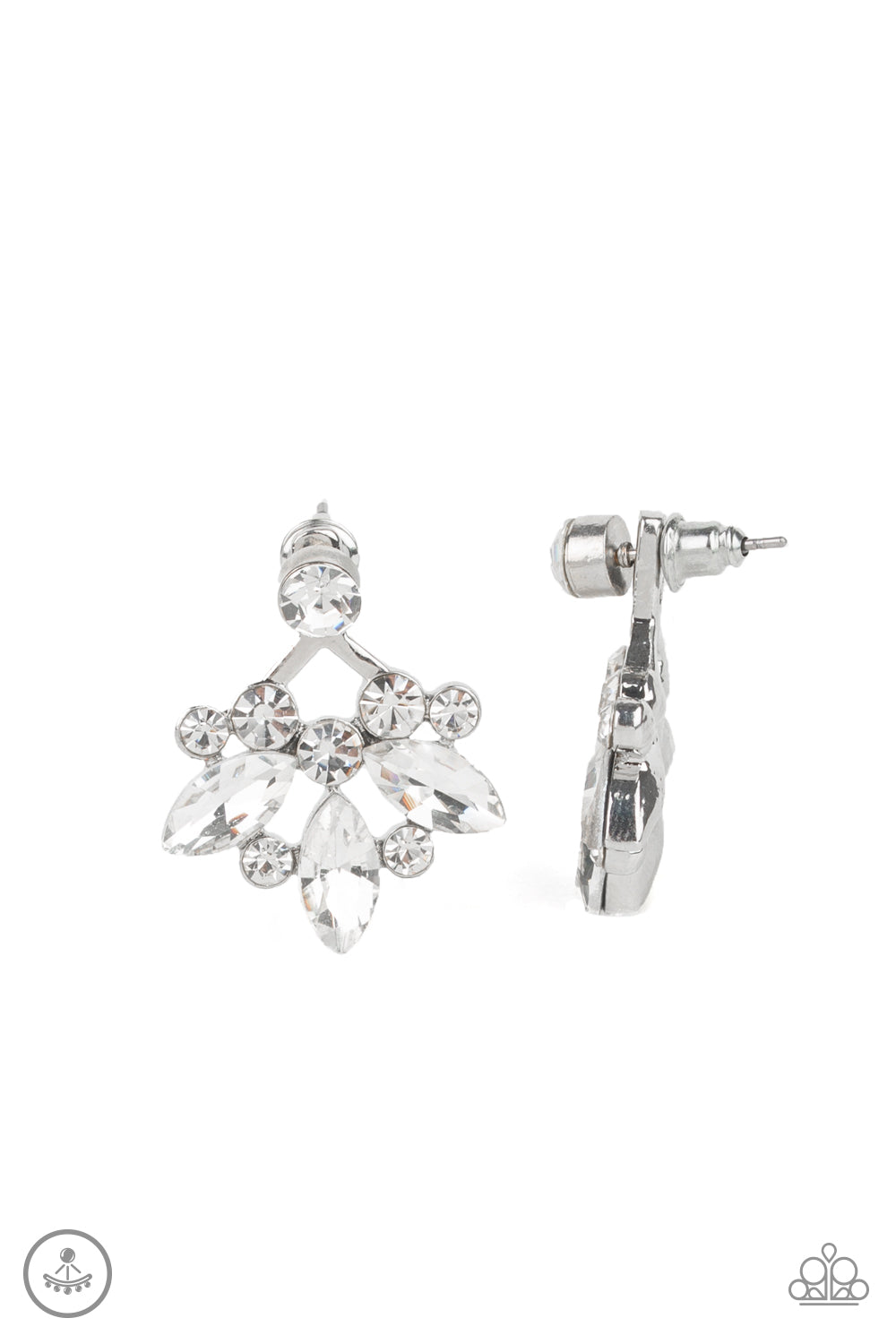 Paparazzi Crystal Constellations - White Earring