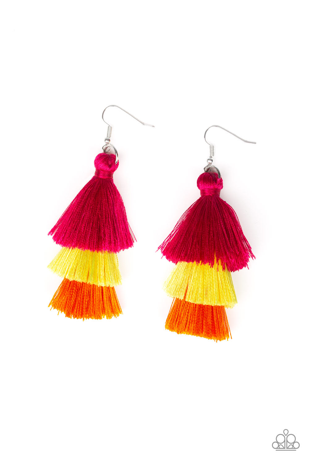 Paparazzi Hold On To Your Tassel! - Multi Earring