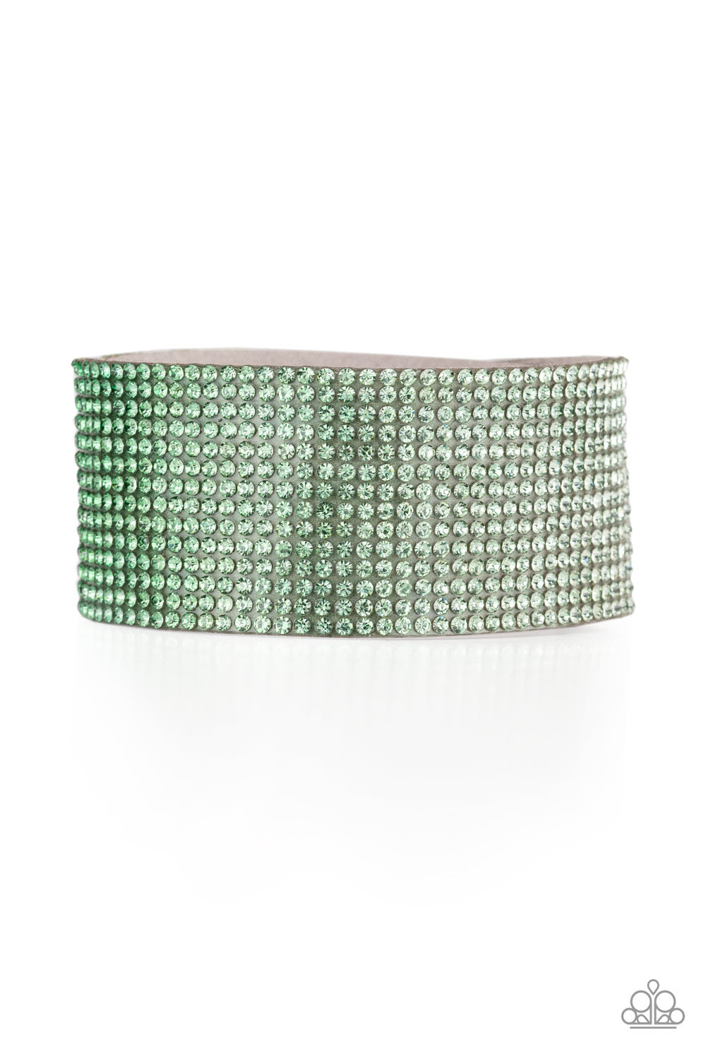 Paparazzi Fade Out - Green Bracelet