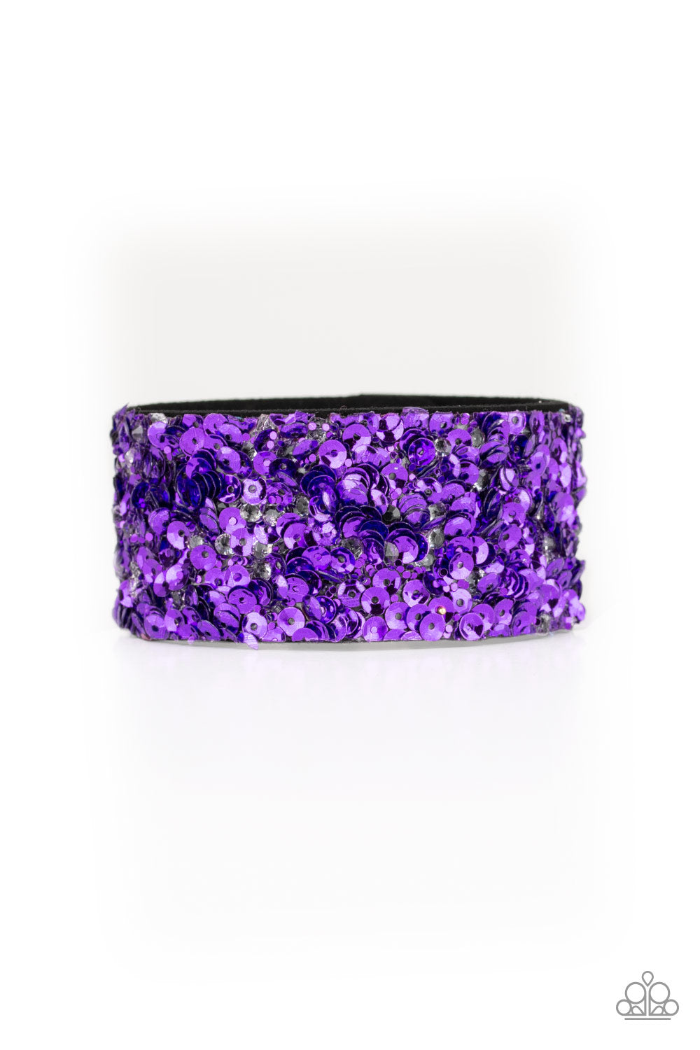 Paparazzi Starry Sequins - Purple Bracelet