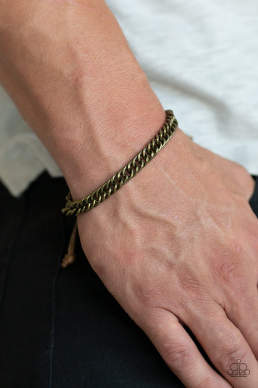 Paparazzi AWOL - Brass Bracelet