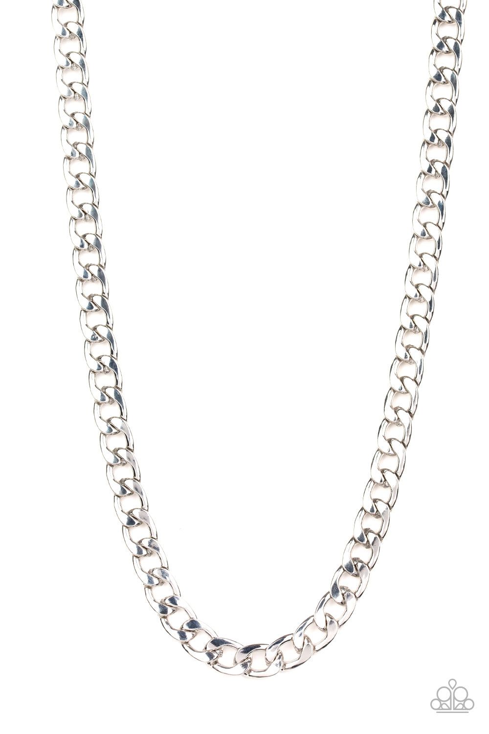 Paparazzi The Underdog - Silver Necklace