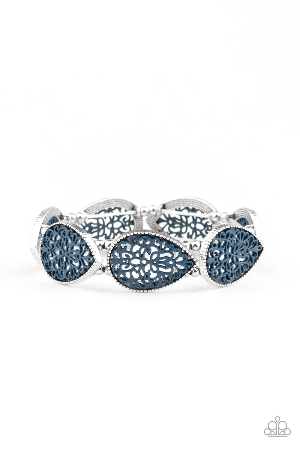 Paparazzi Heirloom Hunter - Blue Bracelet