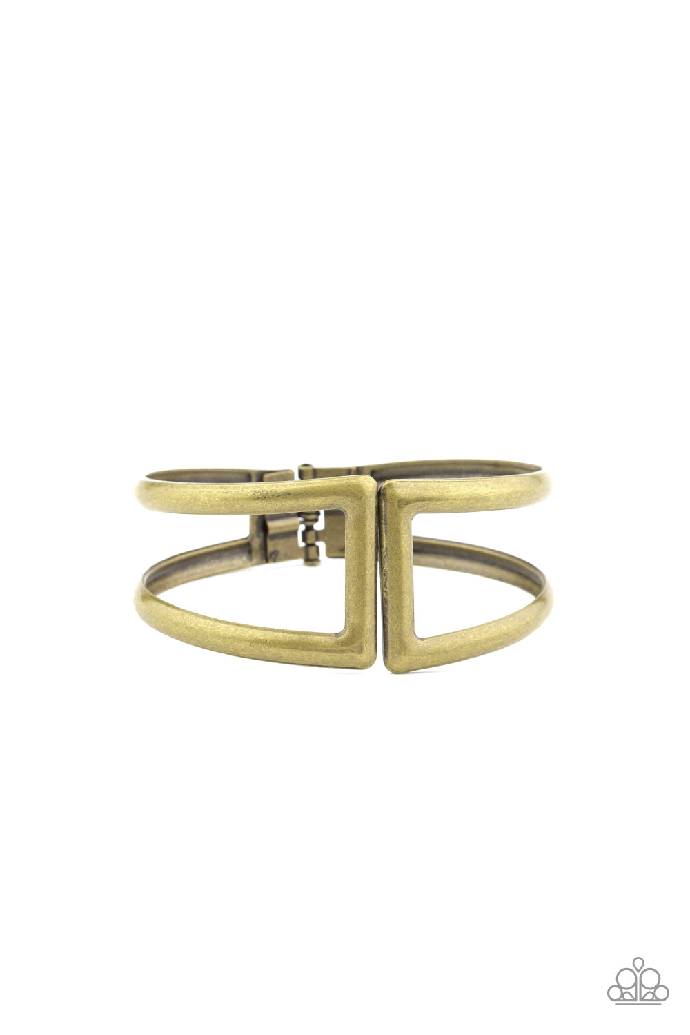 Paparazzi Geo Glam - Brass Bracelet