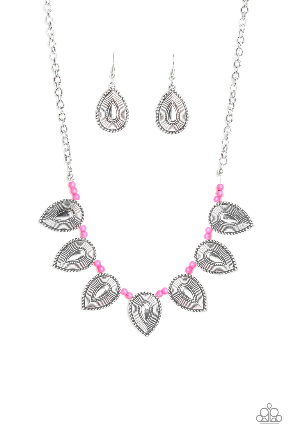 Paparazzi Terra Trailblazer - Pink Necklace