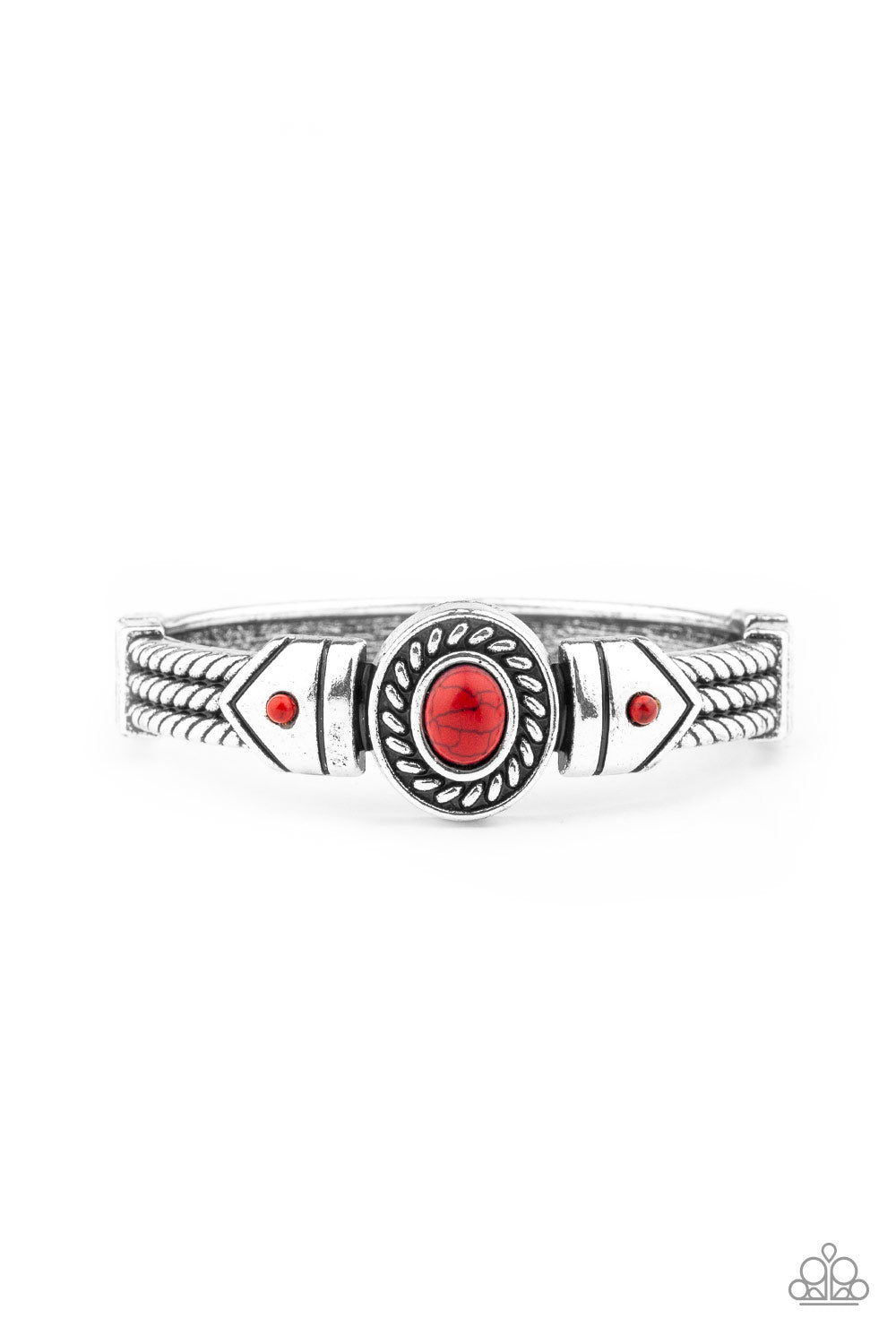 Paparazzi Tribal Soul - Red Bracelet