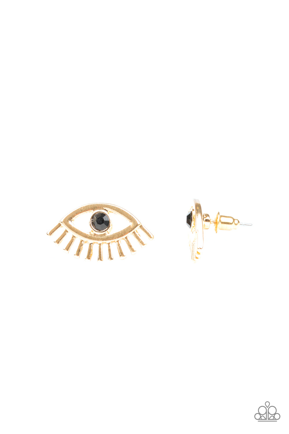 Paparazzi Dont Blink - Gold Earring