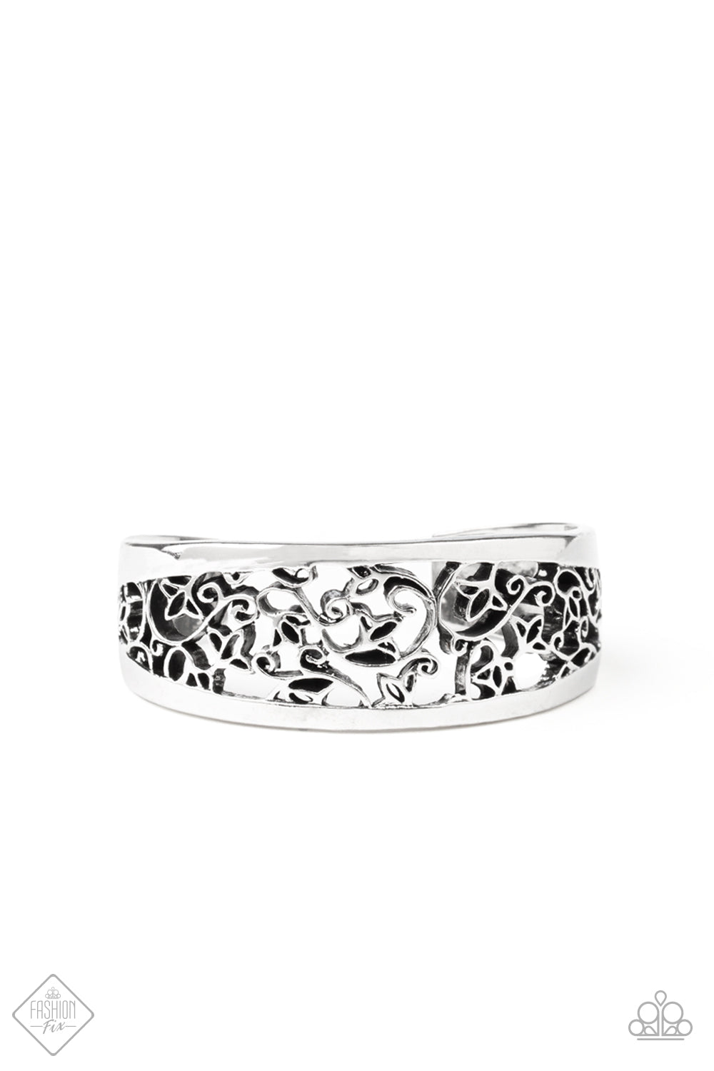 Paparazzi Vine Garden - Silver Cuff Bracelets