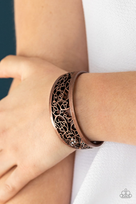 Paparazzi Vine Garden - Copper Cuff Bracelets