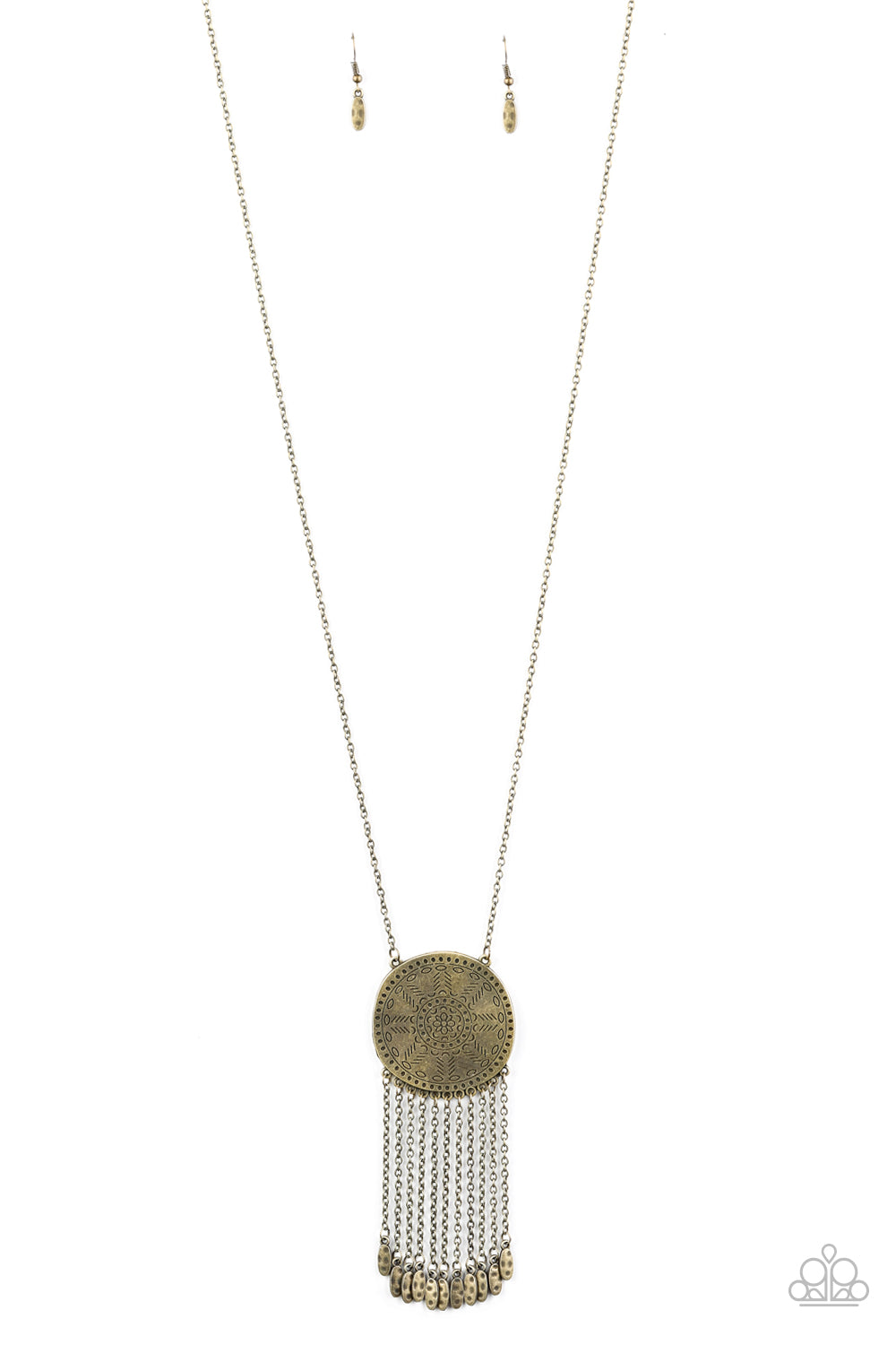 Paparazzi Natures Melody - Brass Necklace