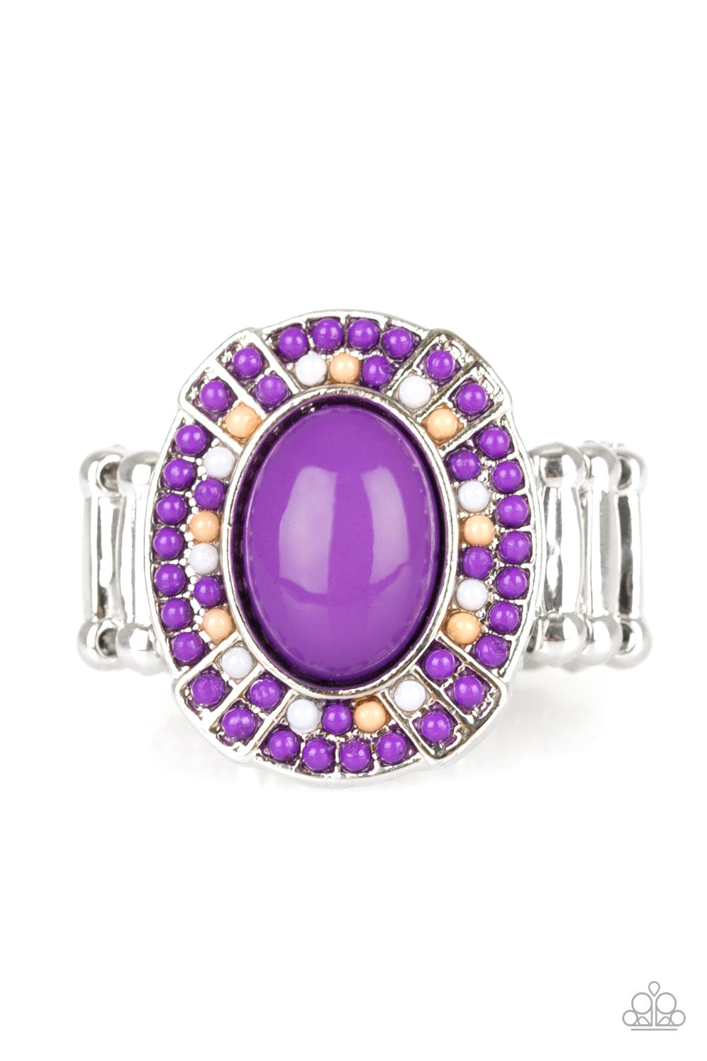 Paparazzi Colorfully Rustic - Purple Ring