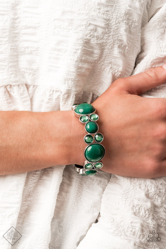 Paparazzi Celestial Escape - Green Bracelet