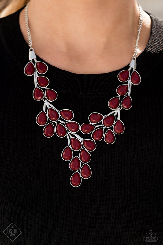 Paparazzi Eden Deity Red Necklace