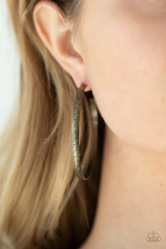 Paparazzi Rustic Radius Earring