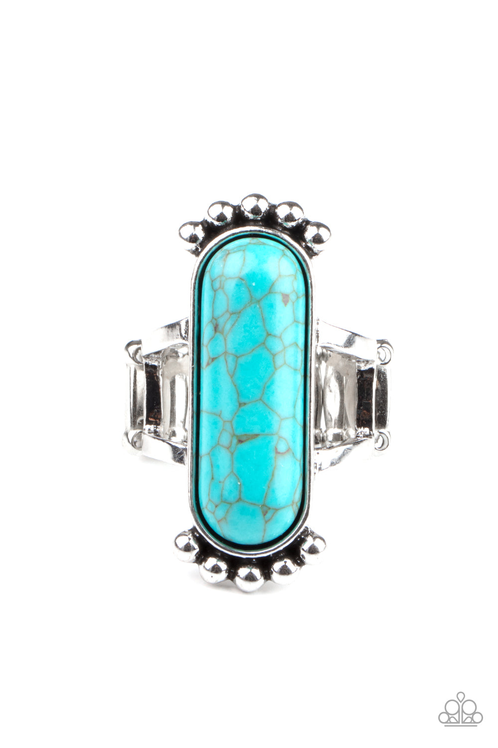 Paparazzi Ranch Relic - Blue Ring