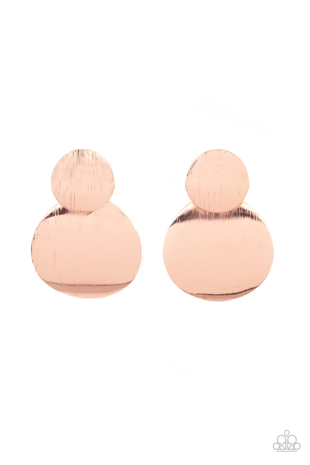 Paparazzi Here Today, GONG Tomorrow - Copper Earring