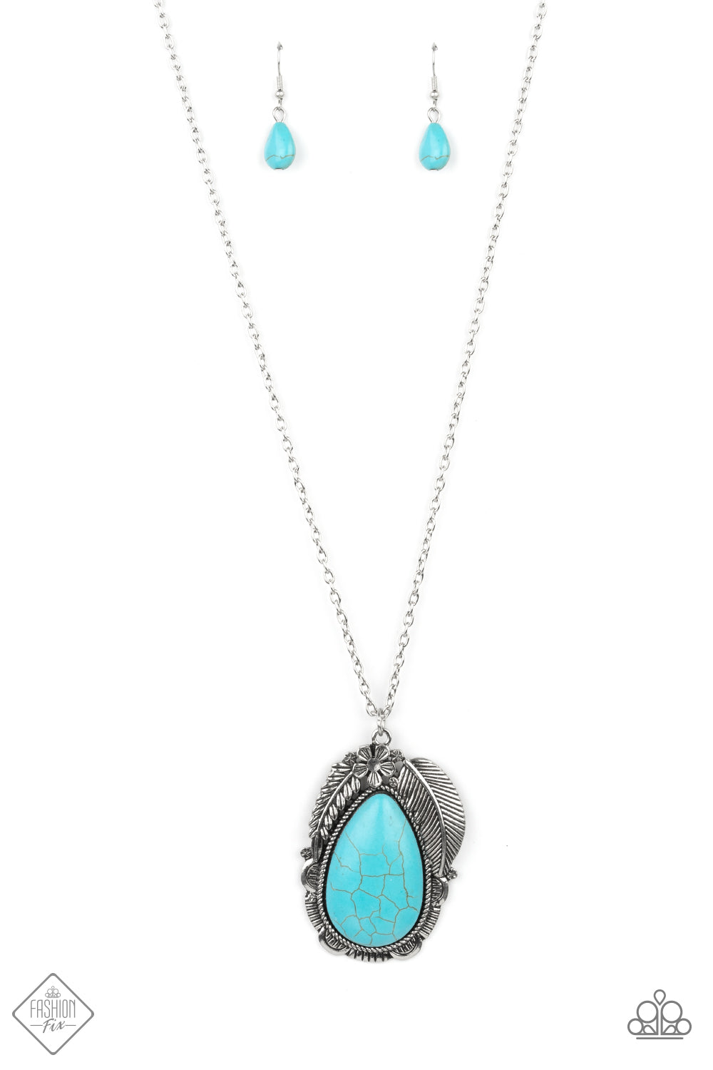 Paparazzi Tropical Mirage - Blue Necklace