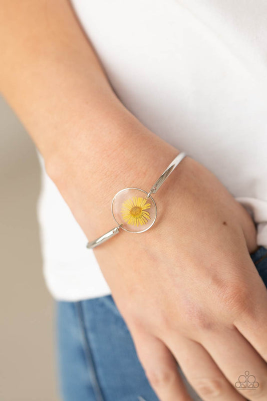 Paparazzi Cottage Season - Yellow Bracelet