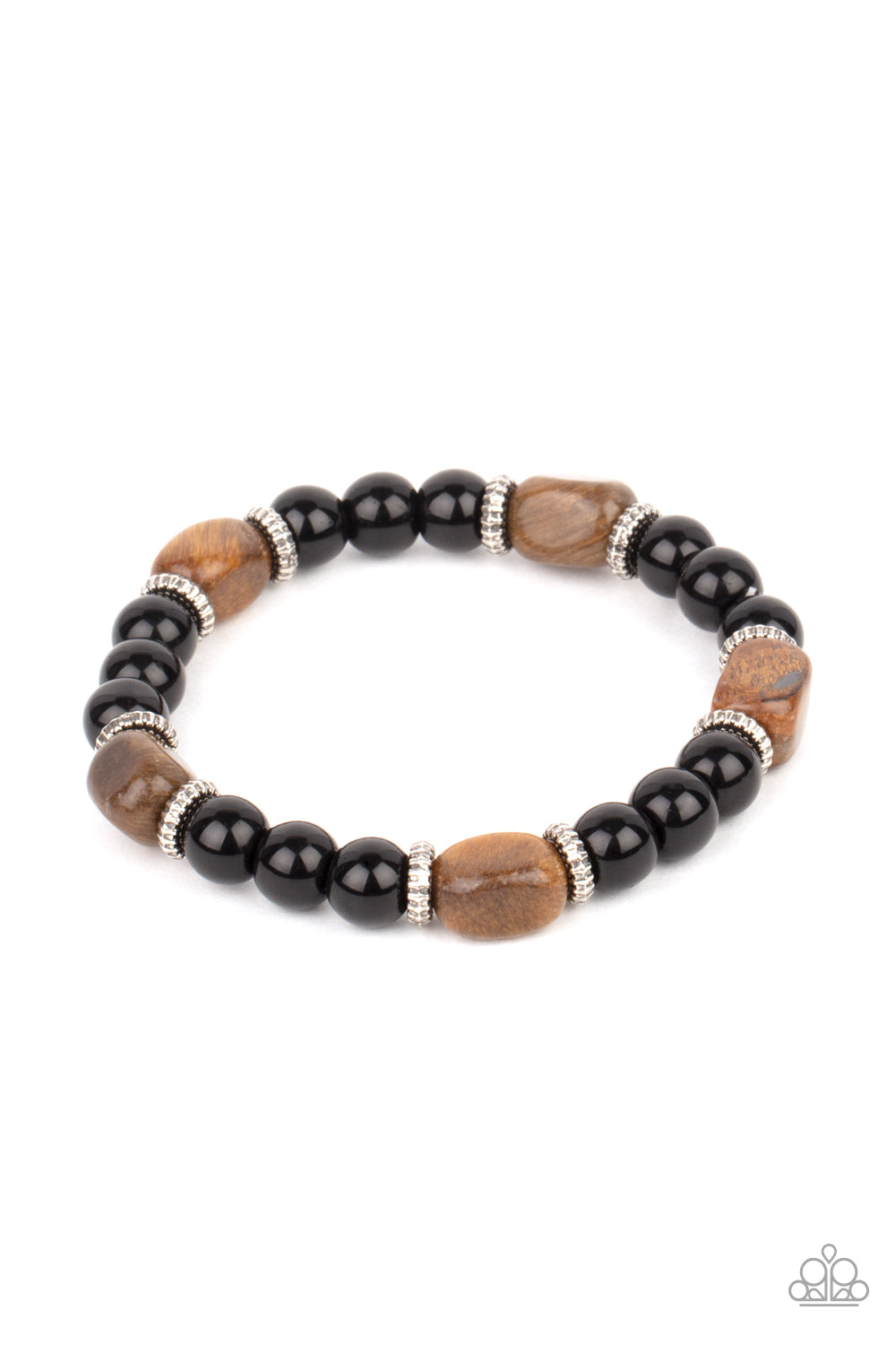 Paparazzi Unity - Brown Bracelet