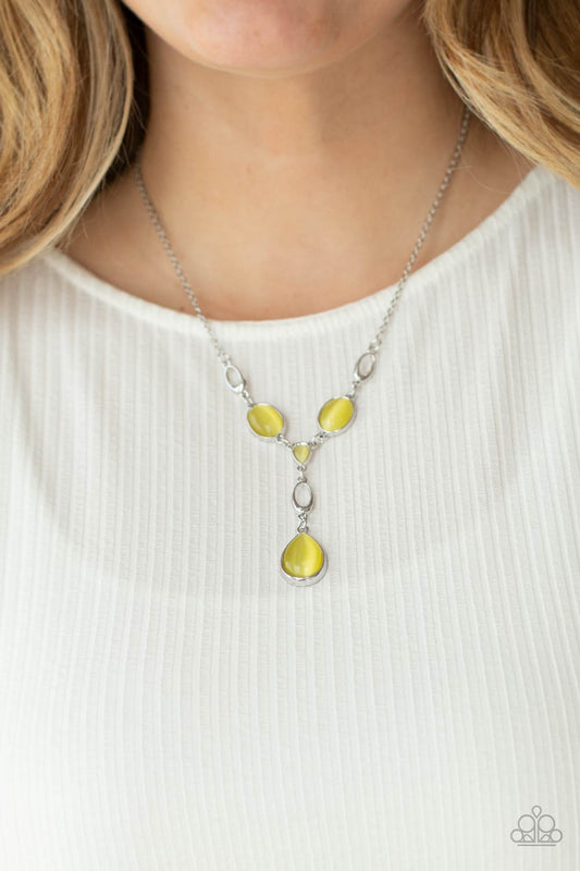 Paparazzi Ritzy Refinement - Yellow Necklace