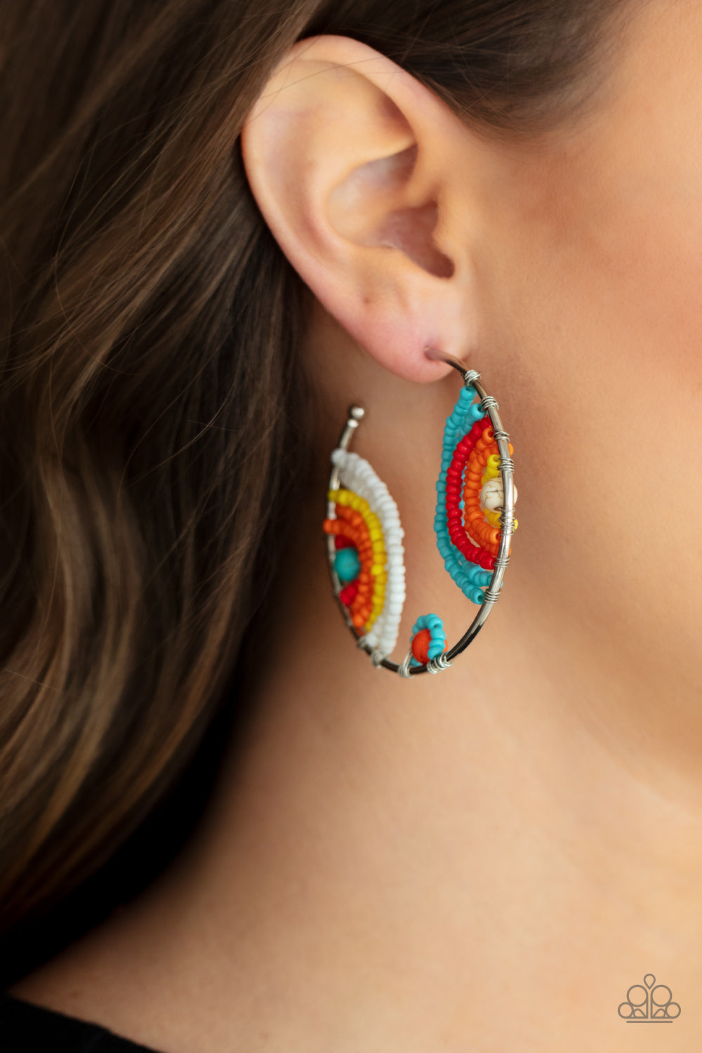 Paparazzi Rainbow Horizons - Multi Earring