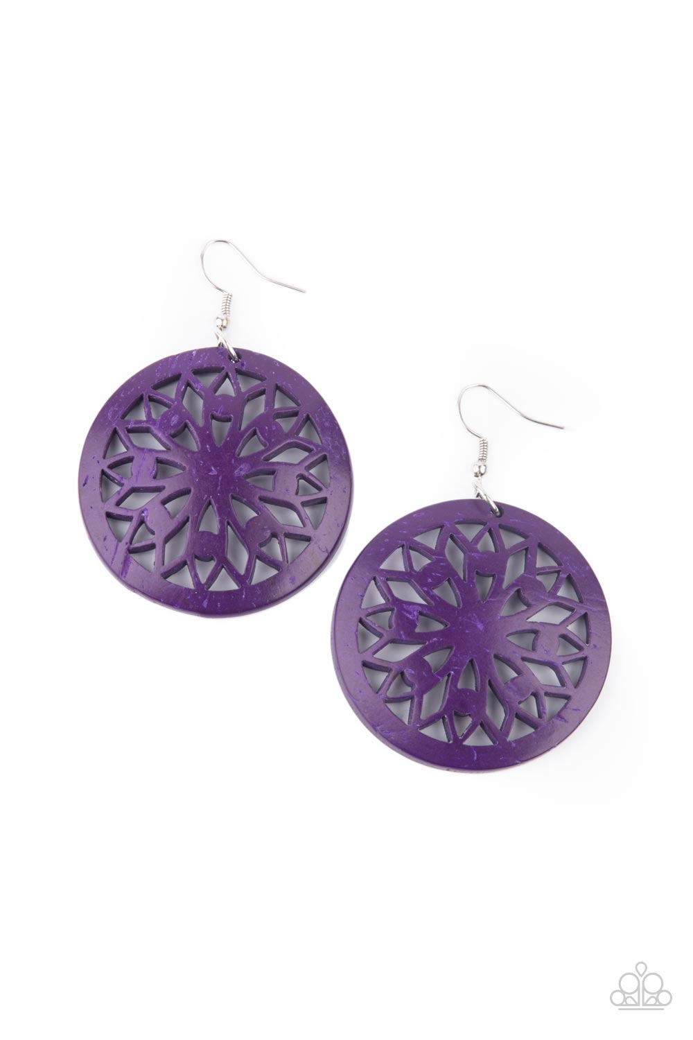 Paparazzi Ocean Canopy - Purple Earring