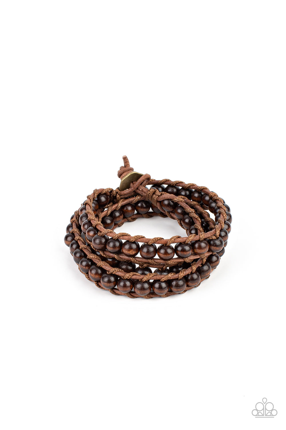 Paparazzi Pine Paradise - Brown Bracelet