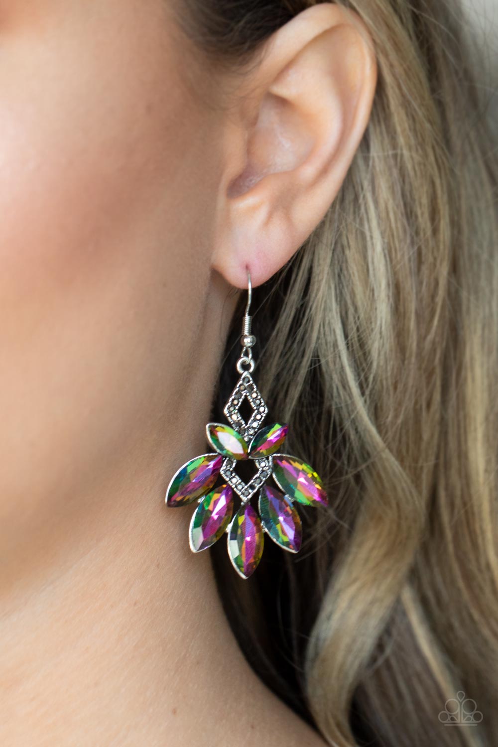 Paparazzi Galaxy Grandeur - Multi Earring