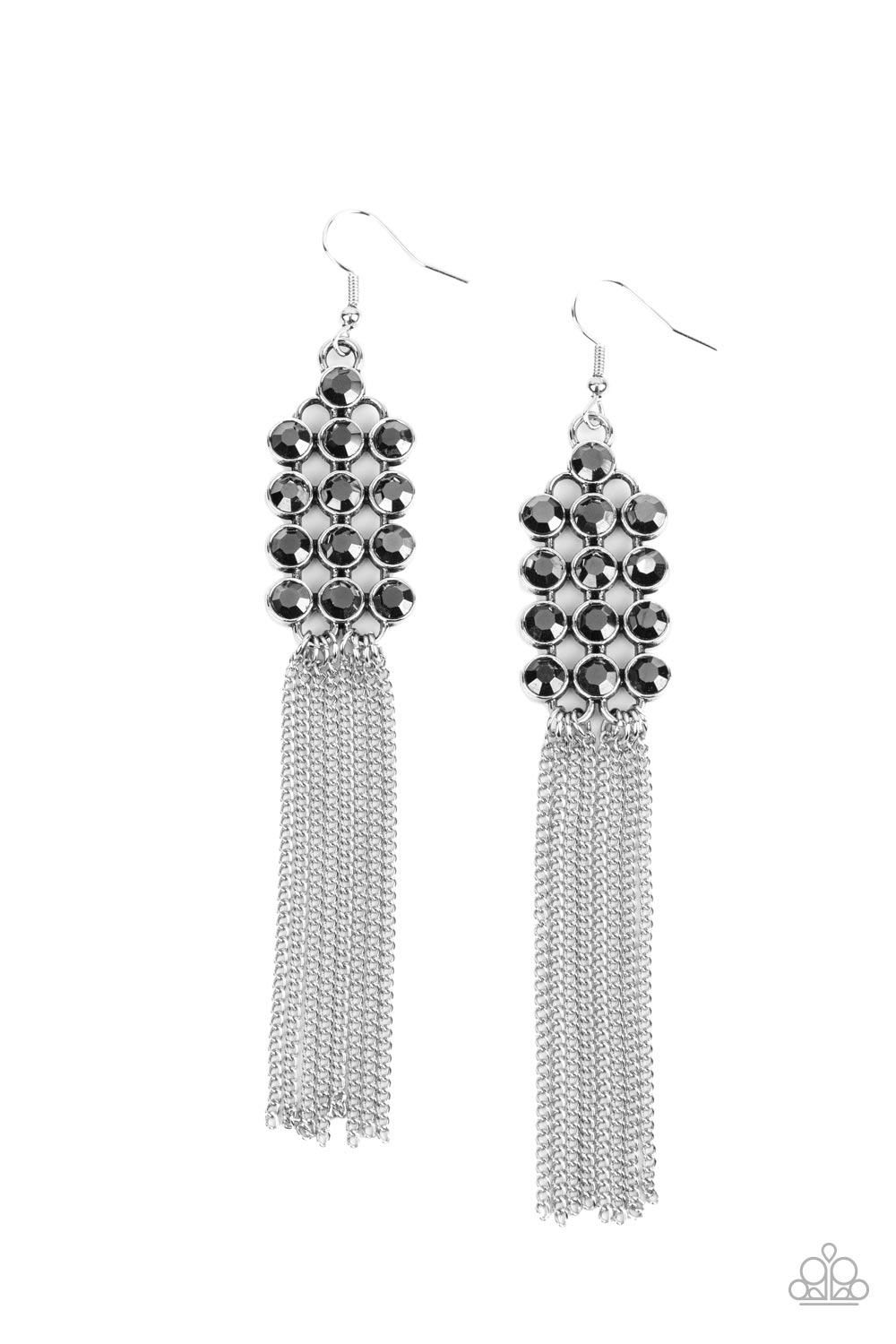 Paparazzi Tasteful Tassel - Silver Silver