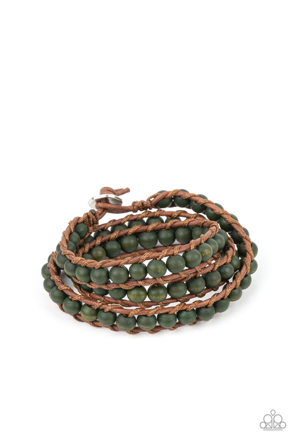 Paparazzi Pine Paradise - Green Bracelet