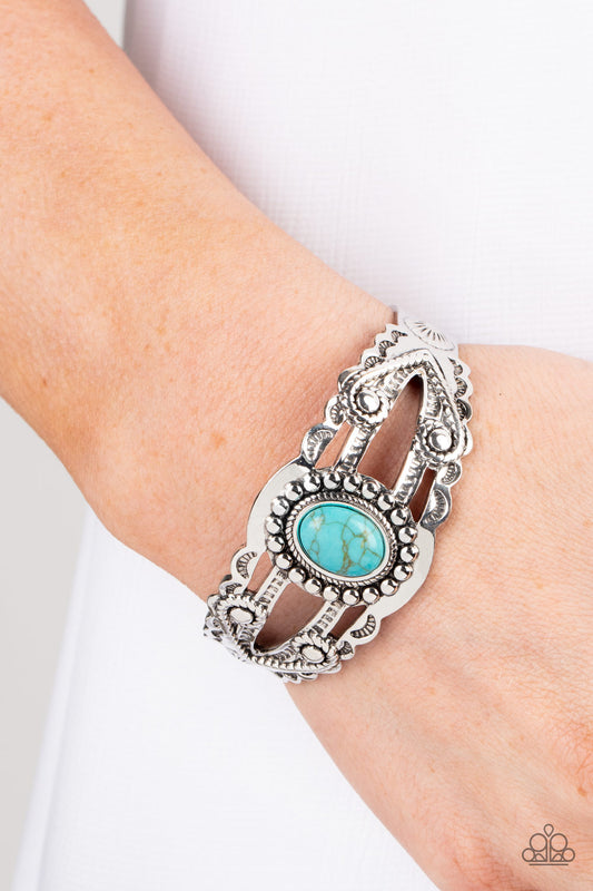 Paparazzi Sonoran Soul Searcher - Blue Bracelet