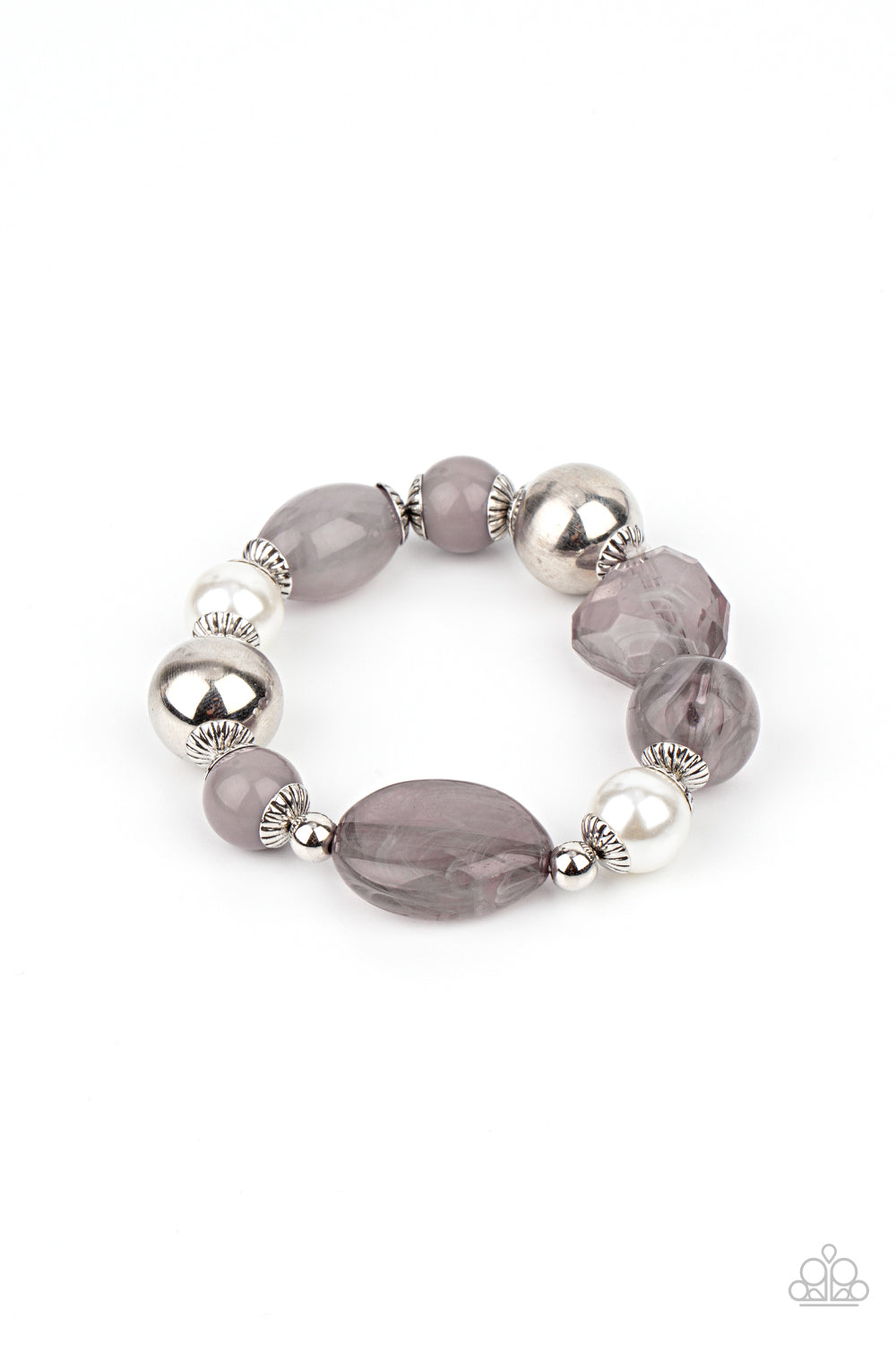 Paparazzi Resort Ritz - Silver Bracelet