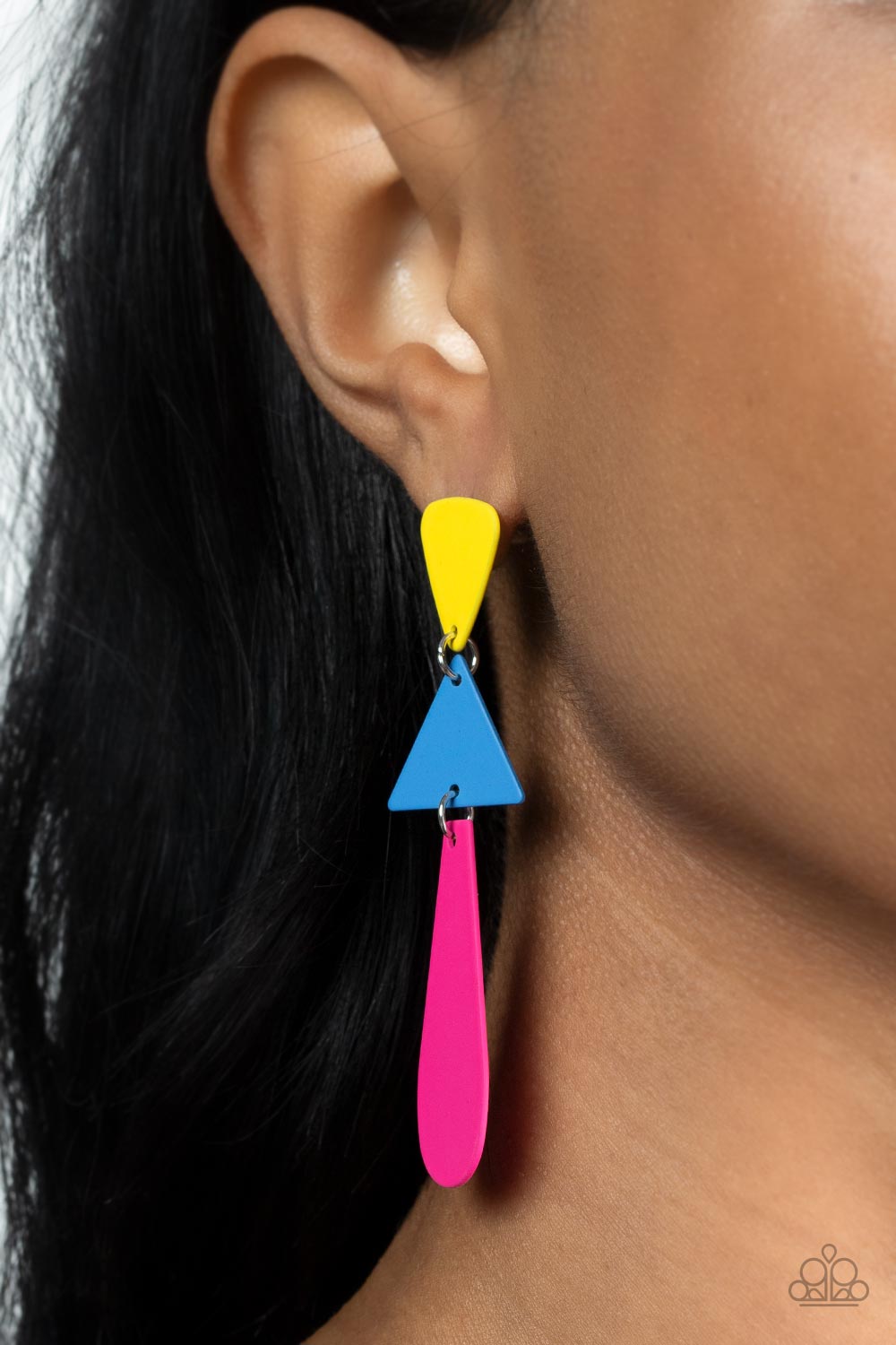 Paparazzi Retro Redux - Multi Earring