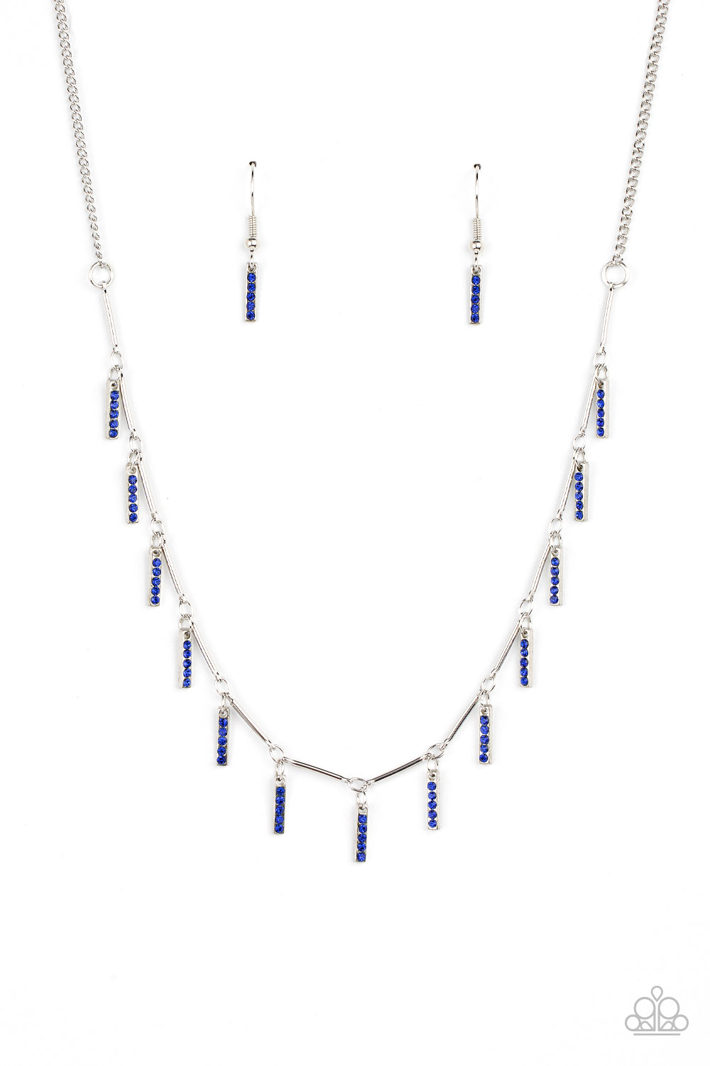 Paparazzi Metro Muse - Blue Necklace