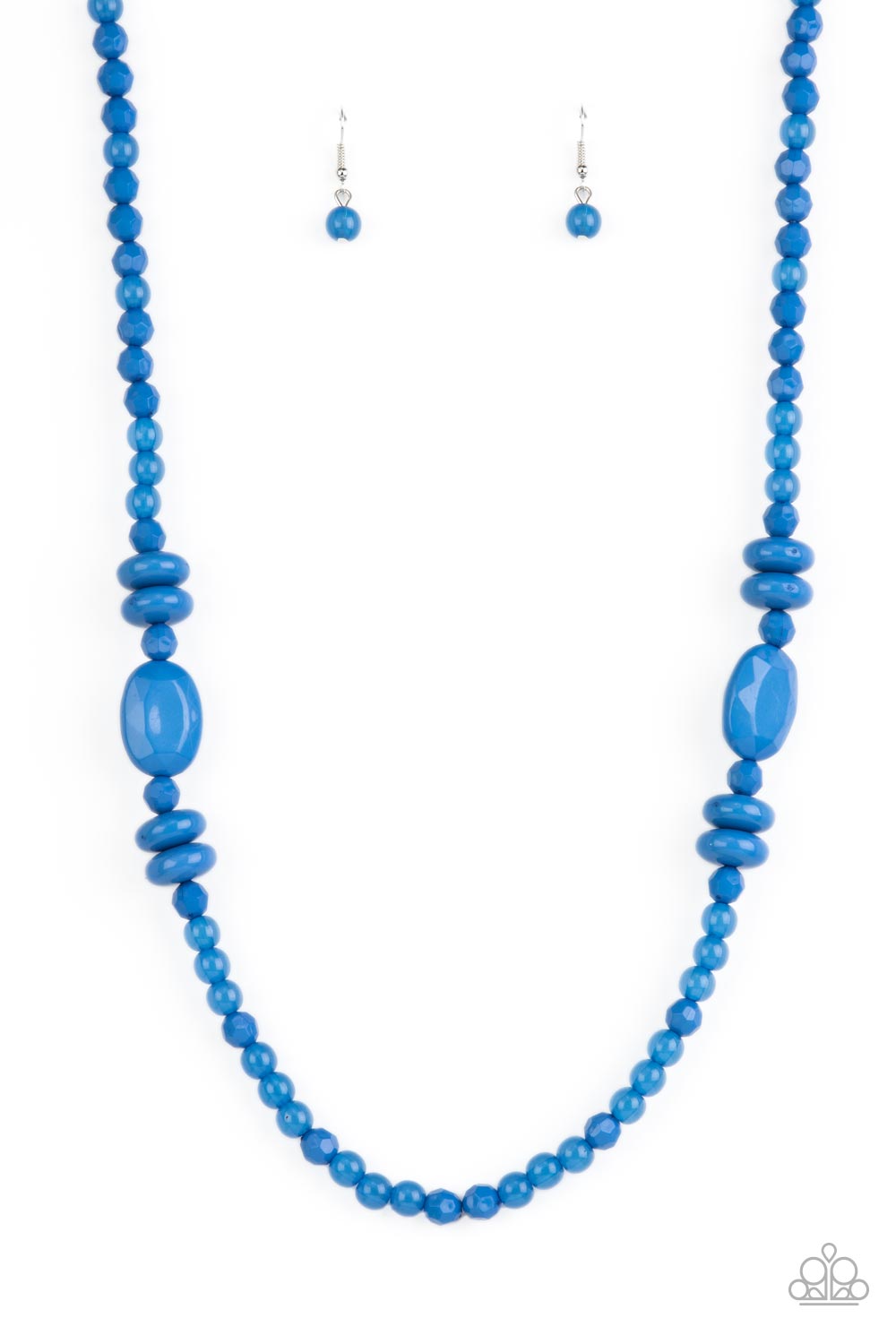 Paparazzi Tropical Tourist - Blue Necklace